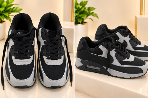 Nike Air Max – Black & Grey Sneakers